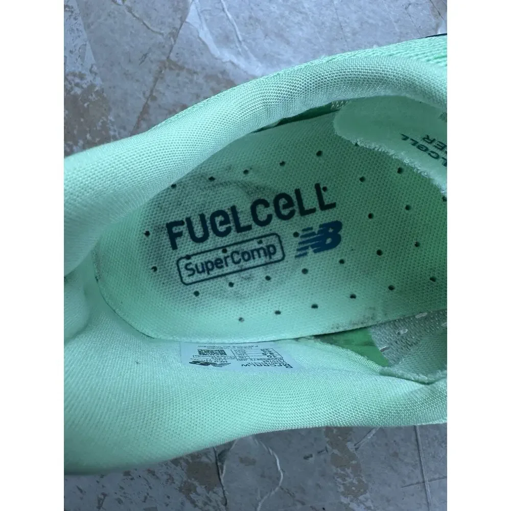 New Balance FuelCell SuperComp Pacer Mens Size 10 Green Running Shoes Sneakers